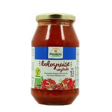 Priméal Sauce bolognaise végétale bio, 510g