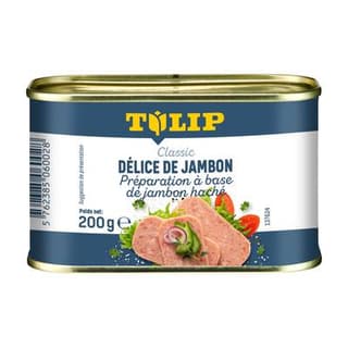 Tulip Pâté de jambon haché en conserve, 200g