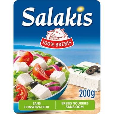 Salakis Fromage de Brebis au lait pasteurisé, 200g