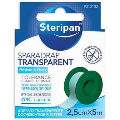 Steripan Sparadra transparents 5m x 2.5cm