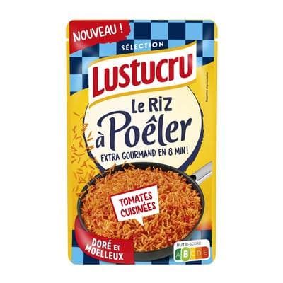 Lustucru Riz à Poêler Tomates Cuisinées, 375g