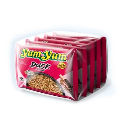 Yum Yum Soupe Nouilles Instantanées Saveur Canard, 5x60g