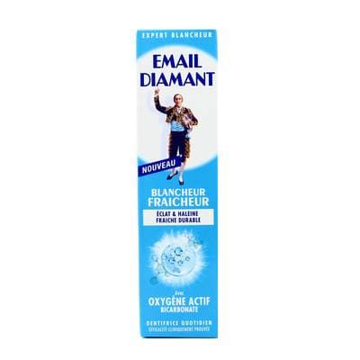 Email diamant Dentifrice blancheur fraîcheur, 75ml