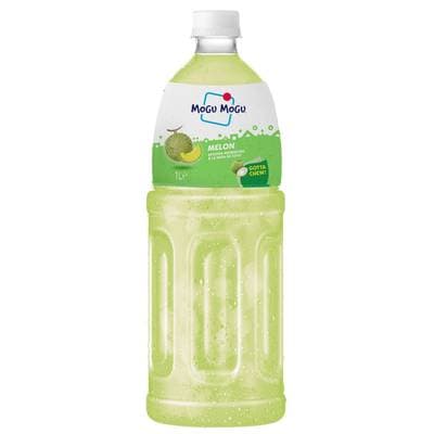 Mogu Mogu Boisson aromatisée melon et nata de coco, 1L