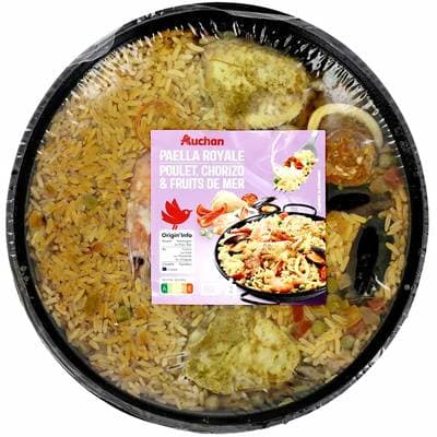 Auchan Paëlla royale familiale, 2/3 Parts - 800g