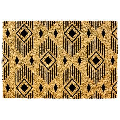 Arvix Tapis coco imprimé, 45 x 75 cm