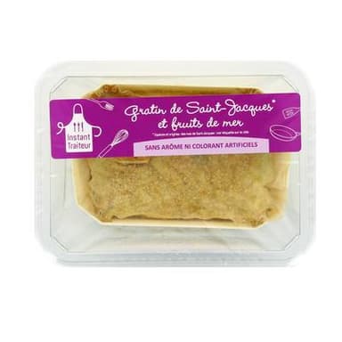 Instant Traiteur Gratin de Saint-Jacques et Fruits de Mer, 280g