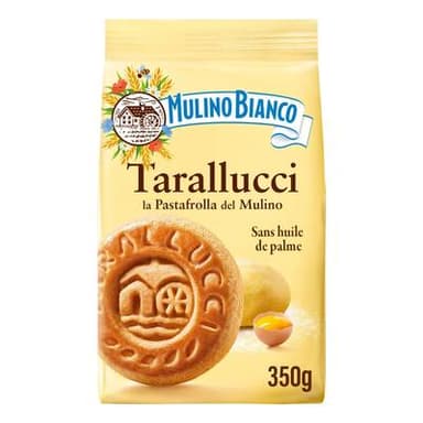 Mulino Bianco Biscuits sablés aux oeufs frais - Tarallucci, 350g
