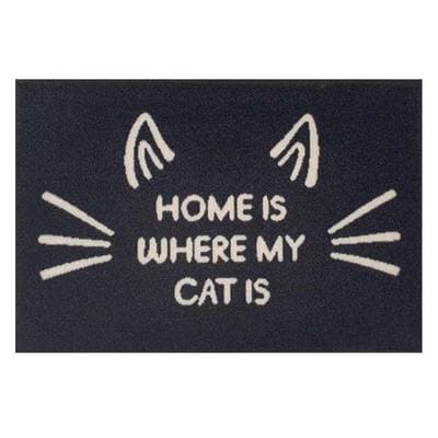 Arvix Tapis imprimé polyamide tufté, 40 x 60 cm