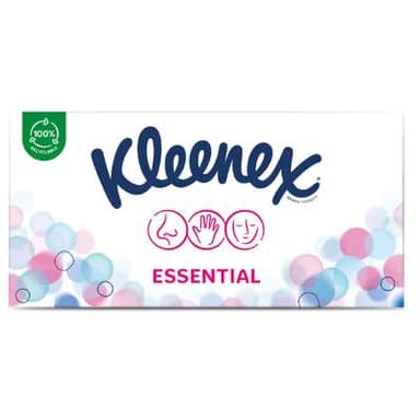 Kleenex Boite de mouchoir essentiel x72, 72  mouchoirs