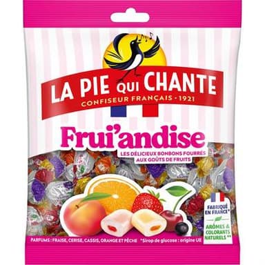 La Pie qui Chante Bonbons Frui'andise, 250g