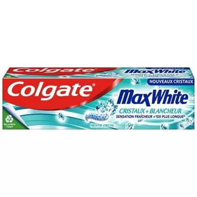 Colgate Dentifrice Max White Cristaux Blancheur, 75ml