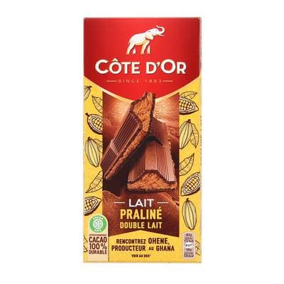 Côte d'Or Chocolat au Lait praliné et fondant, 200g