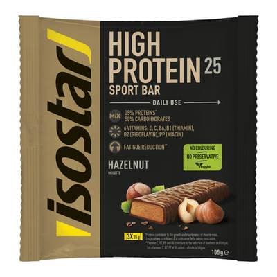 Isostar Barres Protéine Noisettes, 3x25g