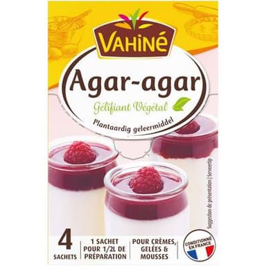 Vahine Agar-agar gélifiant végétal, 8g