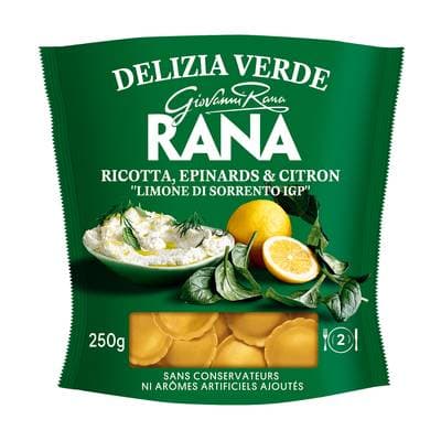 Giovanni Rana Ravioli Ricotta Epinards & Citron, 250g