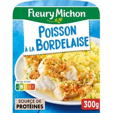 Fleury Michon Poisson à la Bordelaise & Ecrasé de Pomme de Terre, 300g