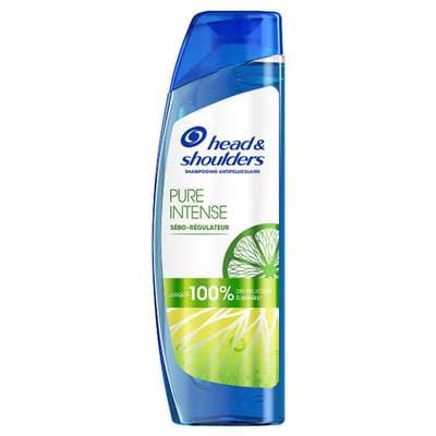 Head & Shoulders Shampooing Antipelliculaire Pure Intense Sébo Régulateur, 250ml