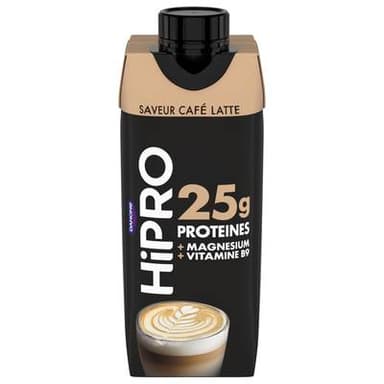 HiPRO Yaourt à boire protéiné café latte, 345g