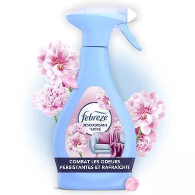 Febreze Désodorisant Textile Fleur Naissante, 385ml