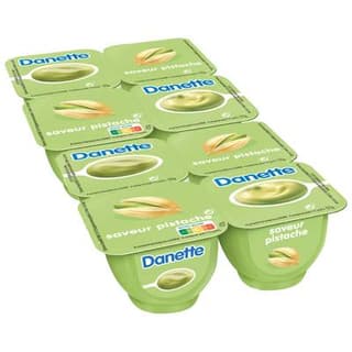 Danette Crème dessert pistache, Lot de 2 - 4x125g