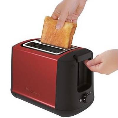 3045386378128 - Moulinex - Grile Pain Toasteur Subito Select Rouge LT340D11