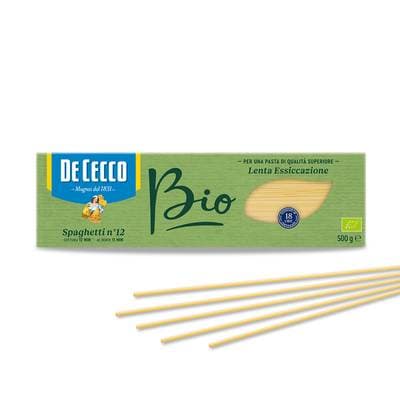 De Cecco Pâtes Spaghetti Bio N°12 Premium, 500g