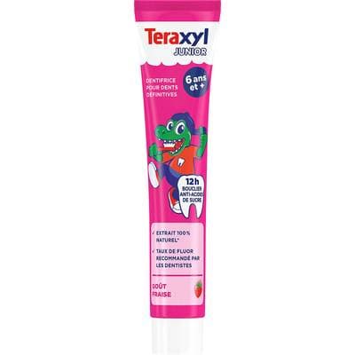 Teraxyl Junior Dentifrice enfant fraise tube, 75ml