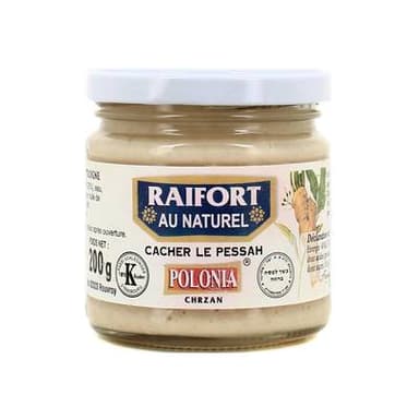 Polonia Raifort blanc au naturel, 200g