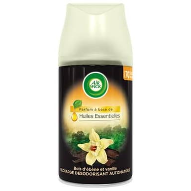 Air Wick Recharge FreshMatic Max Bois d'ebéne et vanille des iles de Boubon, 250ml