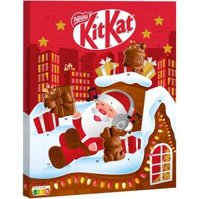 Kit Kat Calendrier de l'avent enfants Chocolat au Lait, 85g