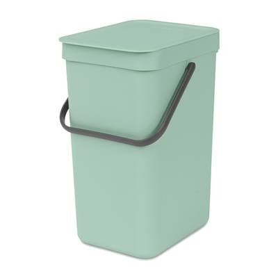 Brabantia Poubelle Sort & Go, 12 litres - Jade Green