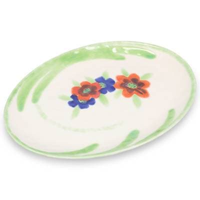 Collection Fleur Plat à servir 36,5x25,5cm Fleur