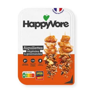 HappyVore Aiguillettes Végétales & Gourmandes, 150g