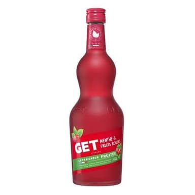 Get Liqueur menthe fruits rouges 17,9°, 70cl