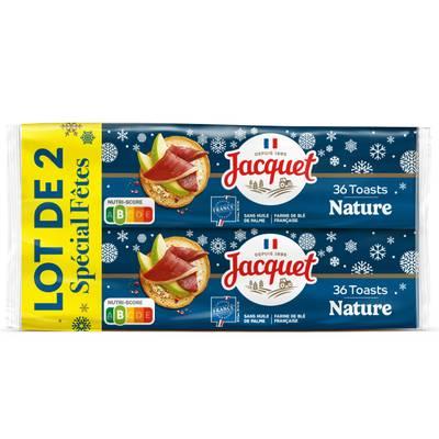 3029330063629 - Jacquet - Toasts rond nature, 2x250g