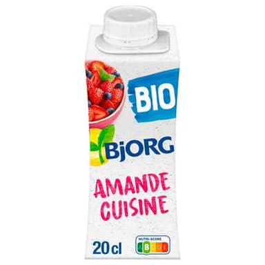 Bjorg Amande cuisine bio - Préparation culinaire, 20cl