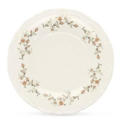 Collection Retro - Assiette plate 27,5cm brown flower Retro
