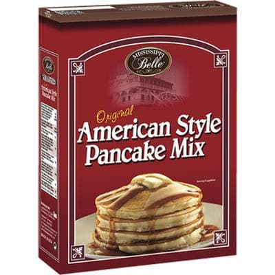 Mississippi belle Préparation pour pancakes, 454g