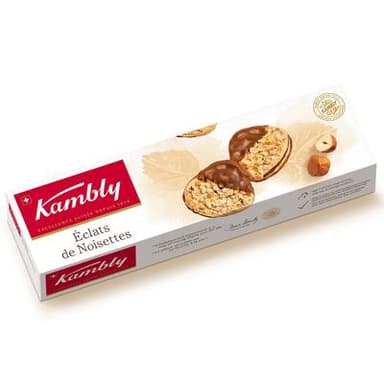 Kambly Biscuit éclats noisette chocolat, 100g