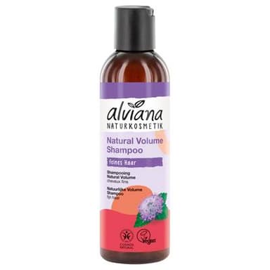Alviana Shampooing volume à la mauve et aux fleurs de tilleul Bio, 200ml