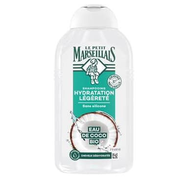 Le Petit Marseillais Shampooing Hydratation Légèreté Eau de Coco BIO, 250ml