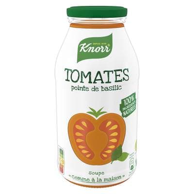 Knorr & La Potagère Soupe tomate pointe de basilic- Comme à la maison, 45cl