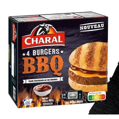 3181232520430 - Charal - 4 Burgers Barbecue 4x110g