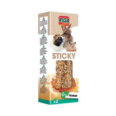 Riga Sticky Baguettes au miel pour rongeur 2x47,5g, 95g