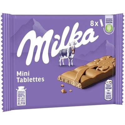 Milka - Mini Tablettes de Chocolat au Lait