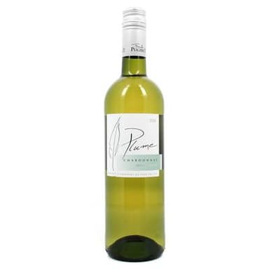 Plume Vin blanc faible en alcool 9°, 75cl