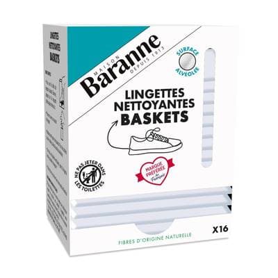 Baranne Lingettes Nettoyantes Baskets, 16 lingettes