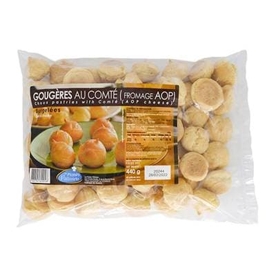 Les Plaisirs Pâtissiers Gougères au Comté AOP, 440g