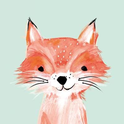 Paperproducts Design Serviette en papier Renard, 20 serviettes de 33 x 33 cm